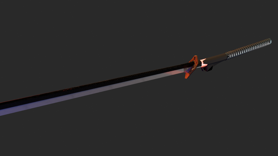 Katana Model (Ghostrunner Fanart)
